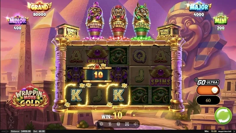Wrappin' More Gold – chiến thắng trong trò chơi cơ bản