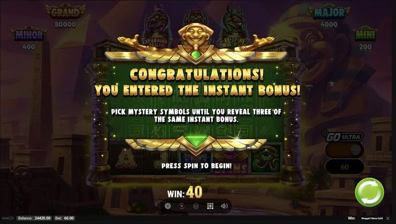 Wrappin' More Gold – khởi động vòng tích hợp